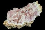 Pink Amethyst Geode Section - Argentina #113327-1